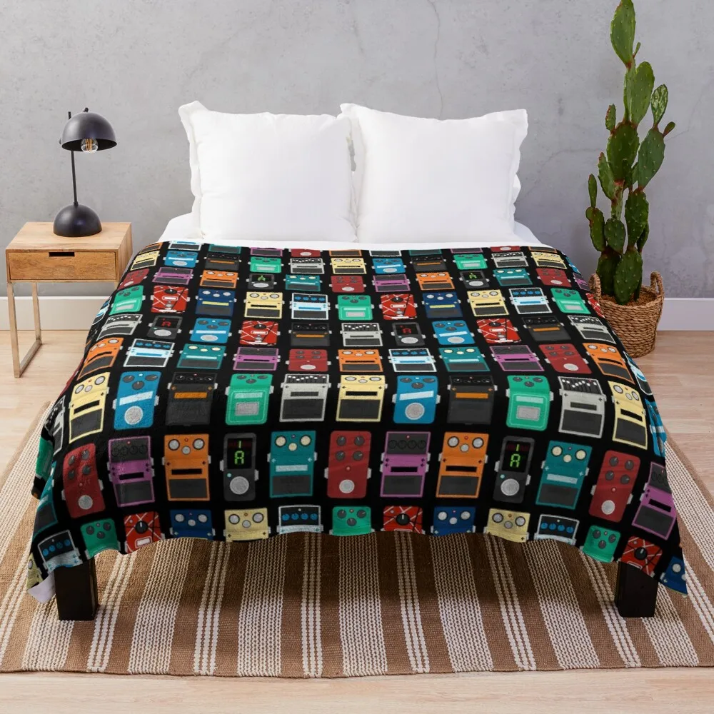 

Pedal Board Throw Blanket Luxury Blanket