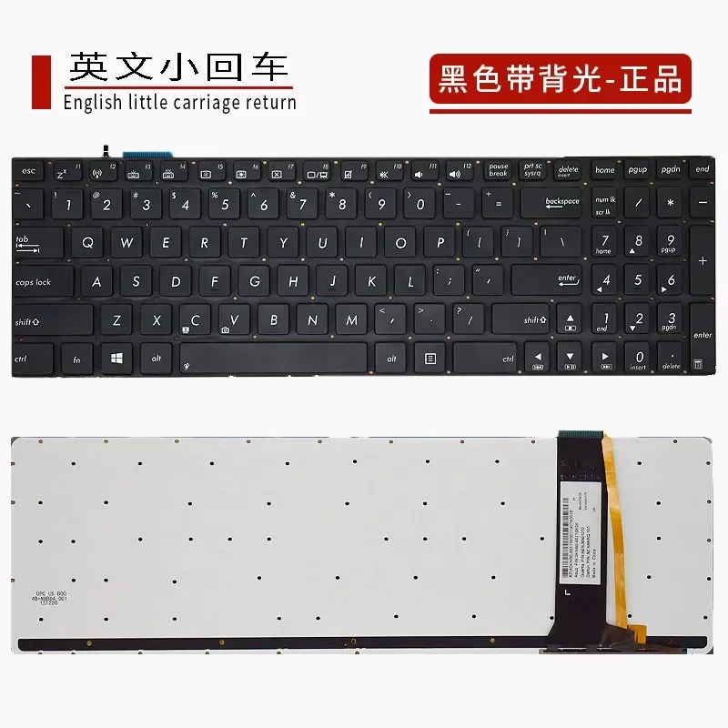 Фото Клавиатура для ASUS N550 N550J N550JV N550JK G550J Q550 N750 N750J N750JV N750G №2