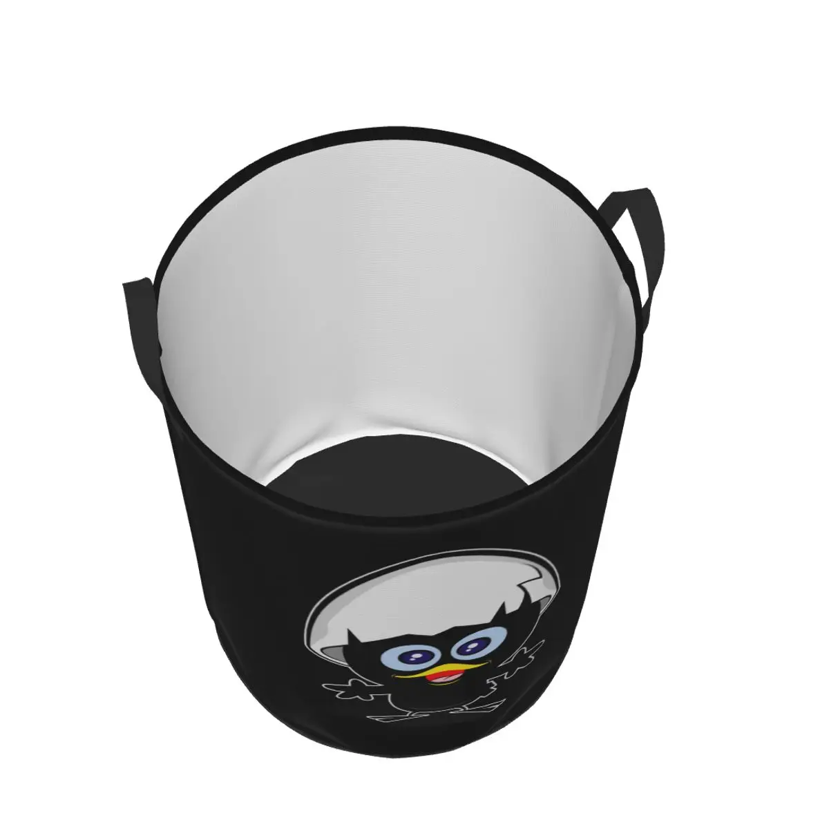 Корзина для белья Kawaii Calimero с черной курицей складная корзина мультяшным комиксом