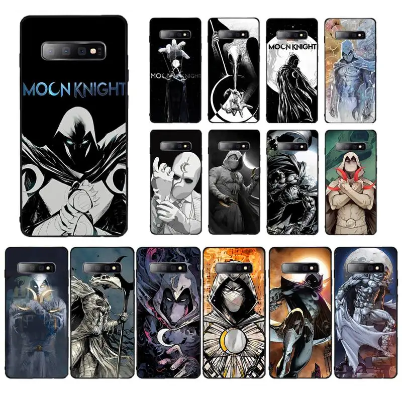 

Disney Moon Knight Phone Case for Samsung S10 21 20 9 8 plus lite S20 UlTRA 7edge