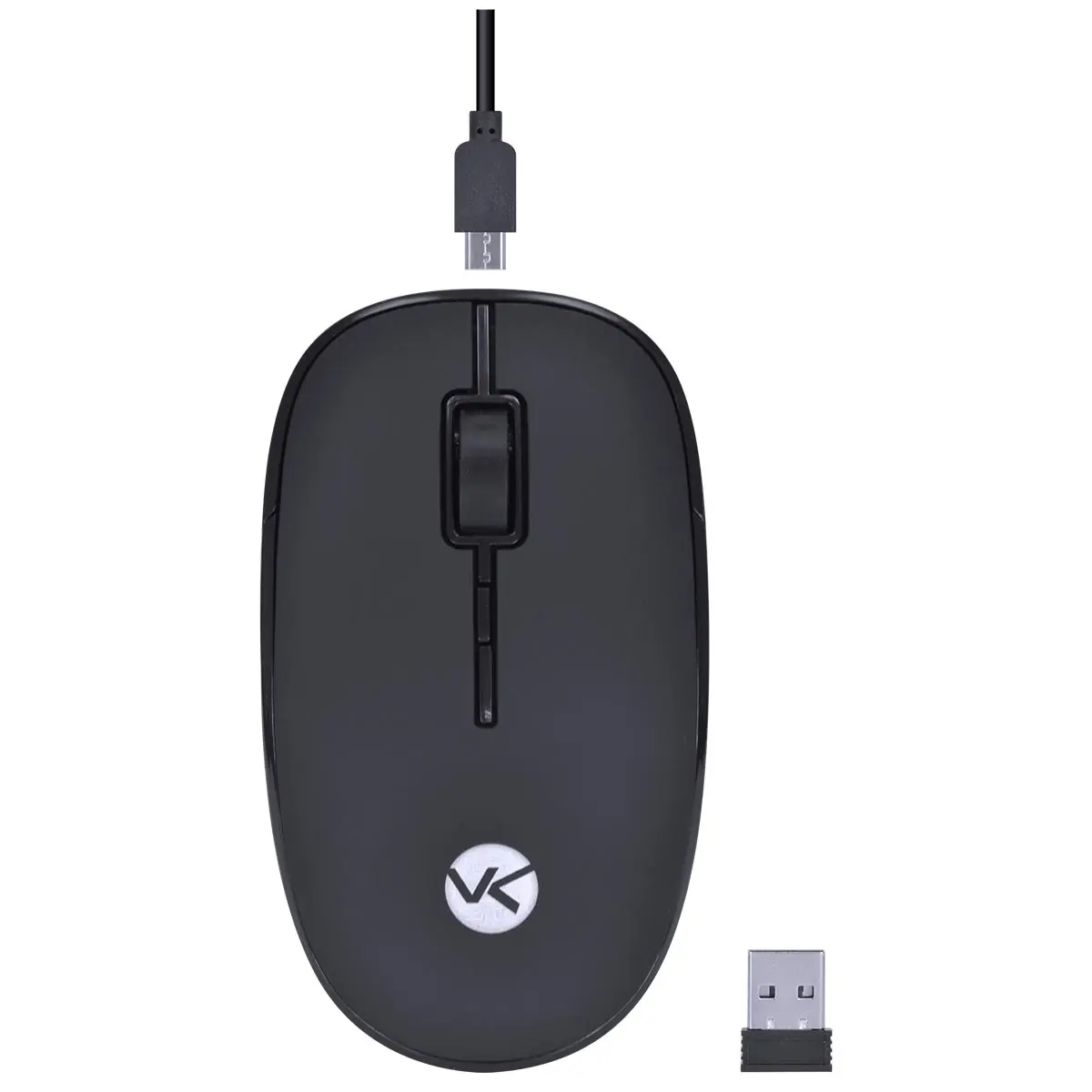 

WIRELESS MOUSE RECHARGEABLE POWER ONE 1600DPI-USB RECEIVER-PM100