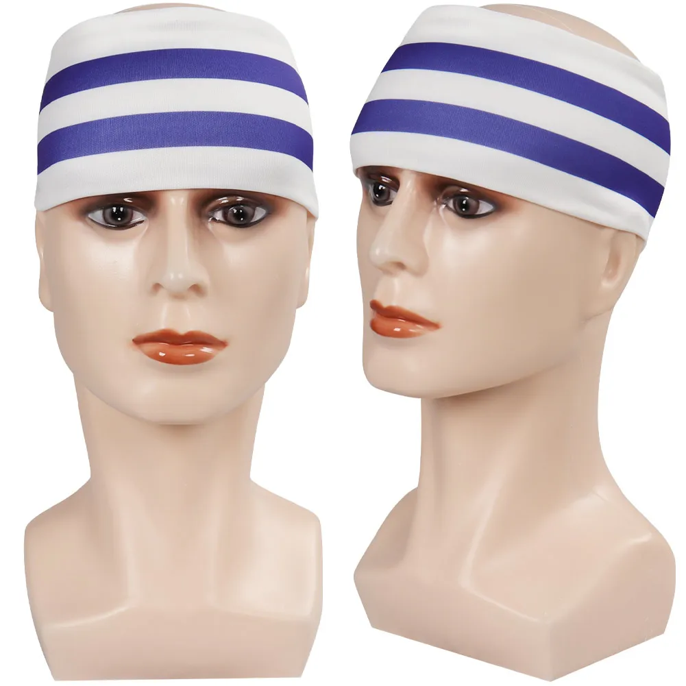 

Crick Косплей пиратский шарф корпус аниме привидение Косплей мужчина полосатая повязка на голову Взрослый аксессуары реквизит