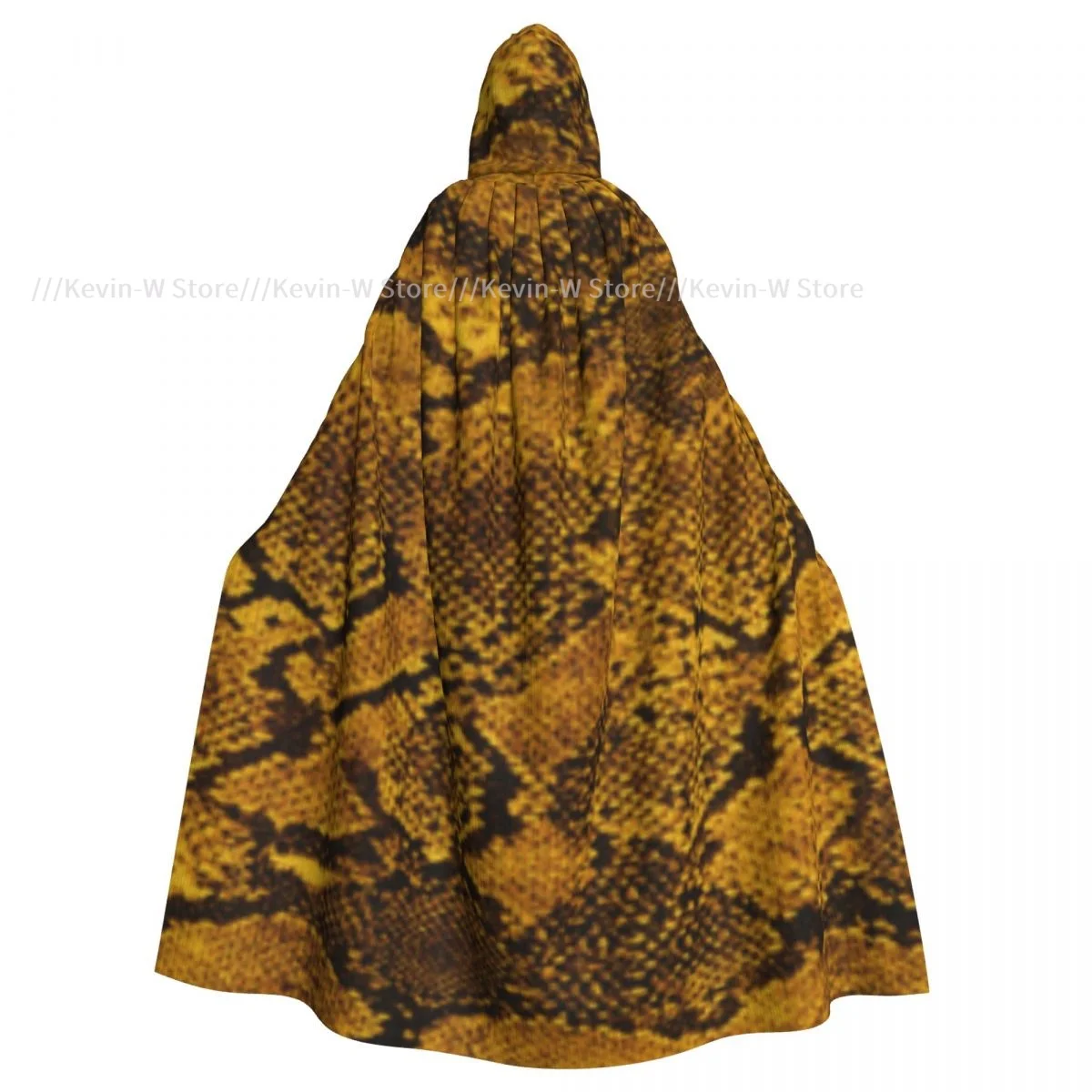Женская накидка с капюшоном в полоску со змеиным узором средневековый костюм