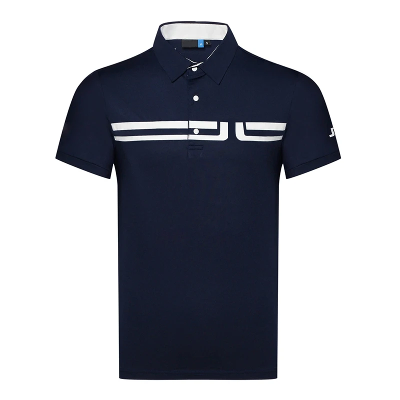 Men's golf short-sleeved T-shirt breathable quick-drying outdoor sports short-sleeved Polo shirt