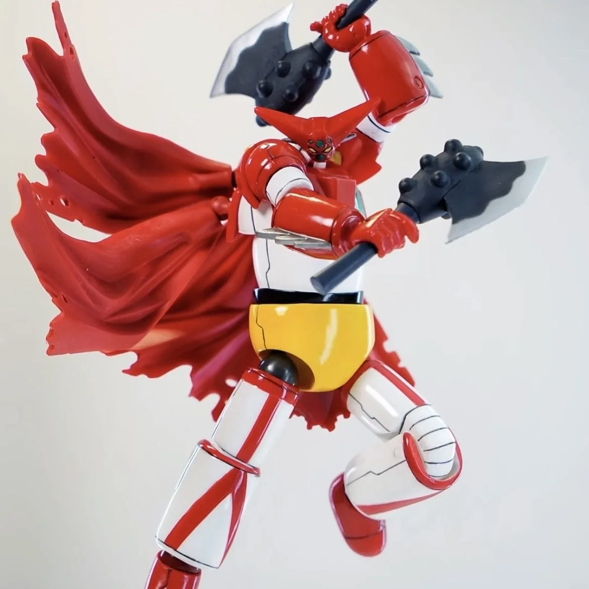 Фото Фигурка AC KO Геттер 3, масштаб 1/12, в стиле Revoltech, 6 дюймов, подвижная, из ПВХ, коллекционная модель, игрушка, подарок на день рождения. №5