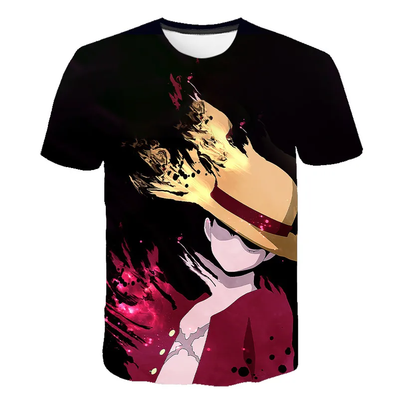 

2020 LUCKYFRIDAYF цельный 3DT-рубашка соломенная шляпа Луффи японское аниме забавные футболки для мужчин и женщин с круглым вырезом черная футболка с коротким рукавом