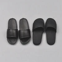 16th dml trend soldier model diy guerrilla sandals slippers black shoes model for 12inch action doll collectable