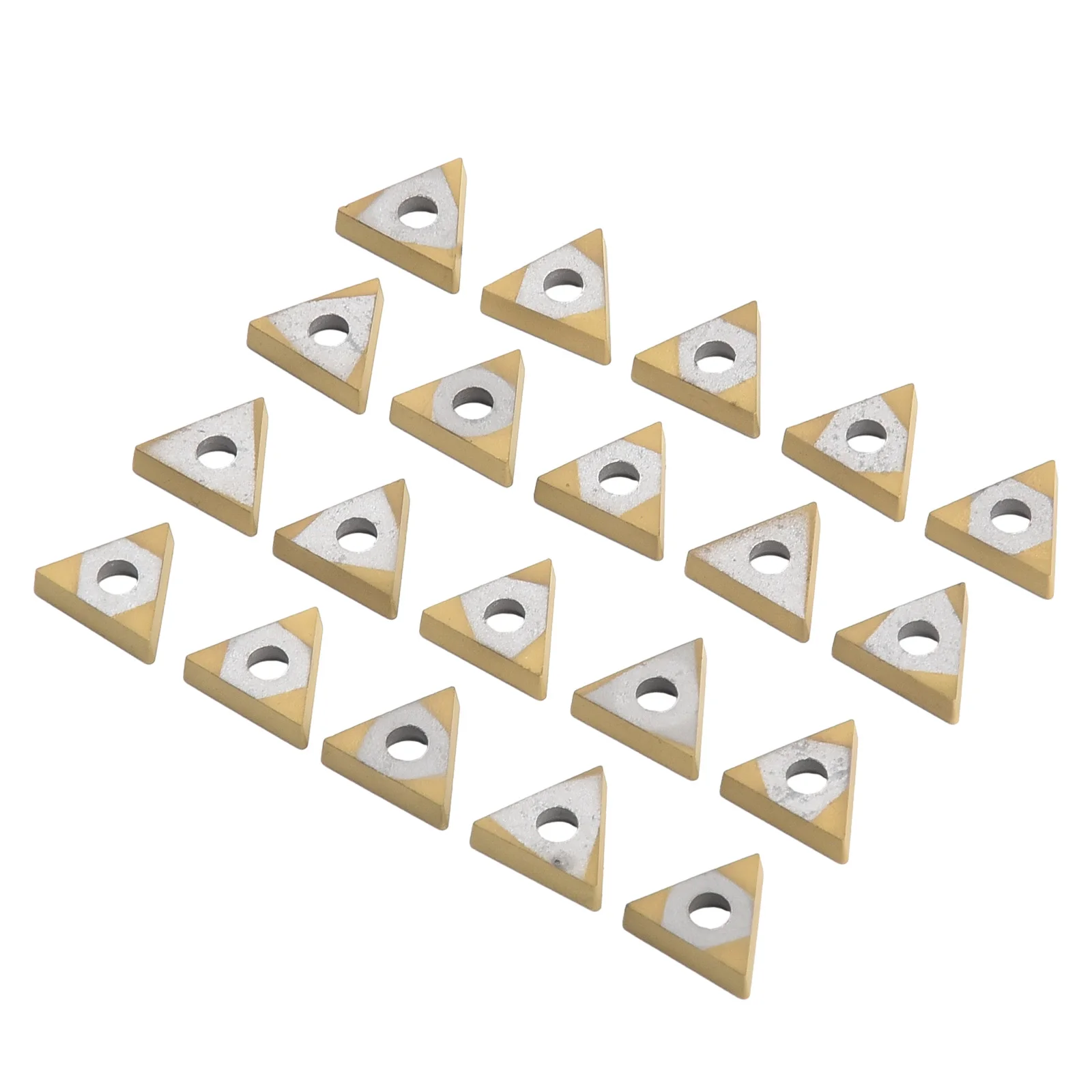 

20pcs Carbide Insert For Stainless Steel Accessories Edge Trimming Metalworking Power Tools Precision Grinding