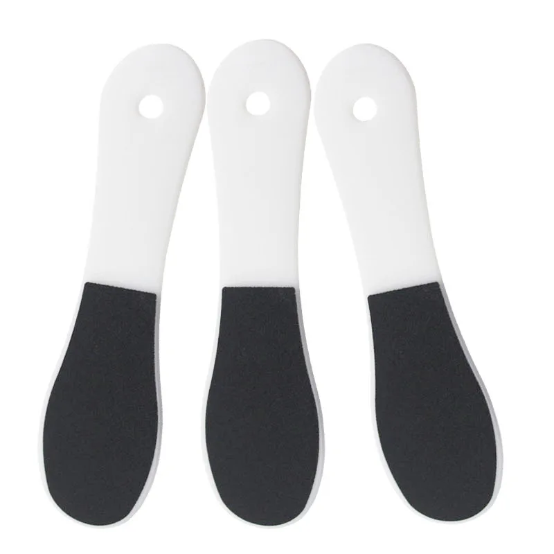 

Пластиковая пилка для ног, белая, черная наждачная бумага, шлифовальная машинка для ног, инструменты для педикюра, пилка для ног, многоразов...