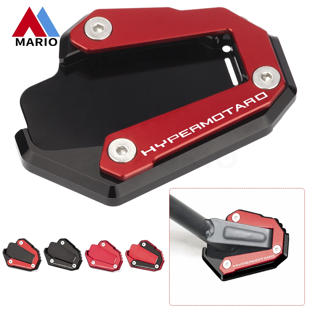 

CNC Motorcycle Kickstand Extension Plate Side Stand Pad For DUCATI Hyperstrada 939 Hypermotard 950 SP Scrambler 1100 Special Pro