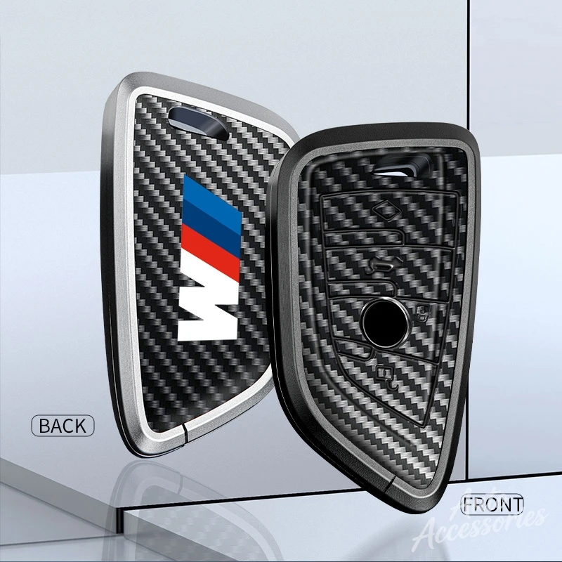 Фото Чехол-накладка для автомобильного ключа BMW F20 G20 G30 X1 X3 X4 X5 E60 E61 E70 E81 E87 E90 E91 E92 1 3 5 6 7 Series Z4 F30 118i 218i 320i №4