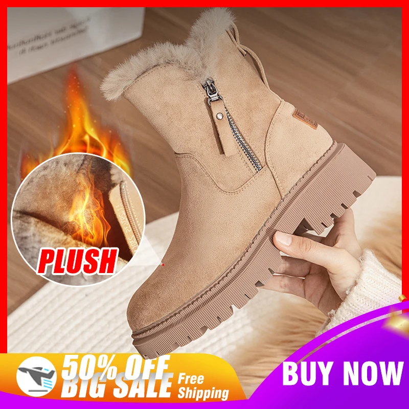 

Boots Woman Winter 2022 with Heel Sapatos Femininos Confortaveis E Elegante Boots Ladies 2023 Women's Shoes with Free Shipping