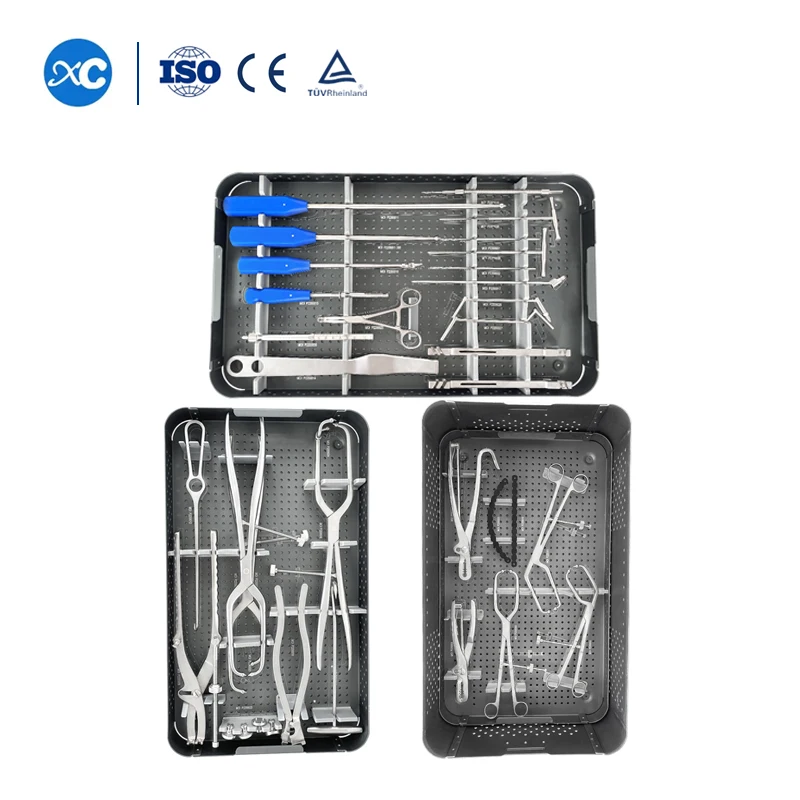 

Competitive Price Pelvic Reconstruction Plate Instrument Set Orthopedic Surgical Trauma Instrument Sets