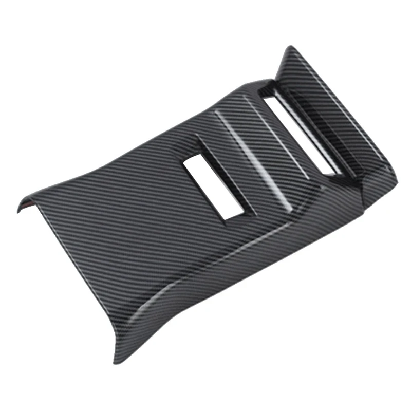 

Carbon Fiber Car Rear Exhaust Air Vent Kick Plate Cover Decoration For ID.6X 2022