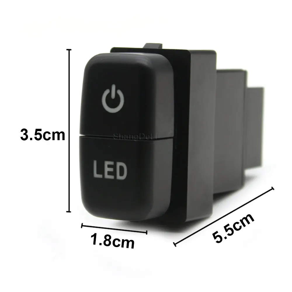 Двойной переключатель питания для автомобиля выключатель с проводом подходит