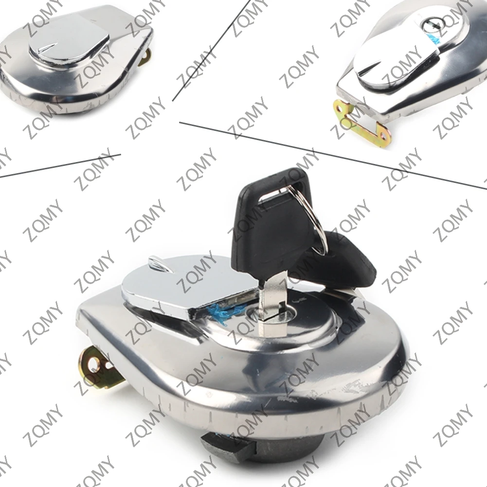 Замок крышки бензобака мотоцикла для Honda VT500C VT700C VT750C VT800C VF1100C Shadow Ascot GL1500 CB550SC CB650SC