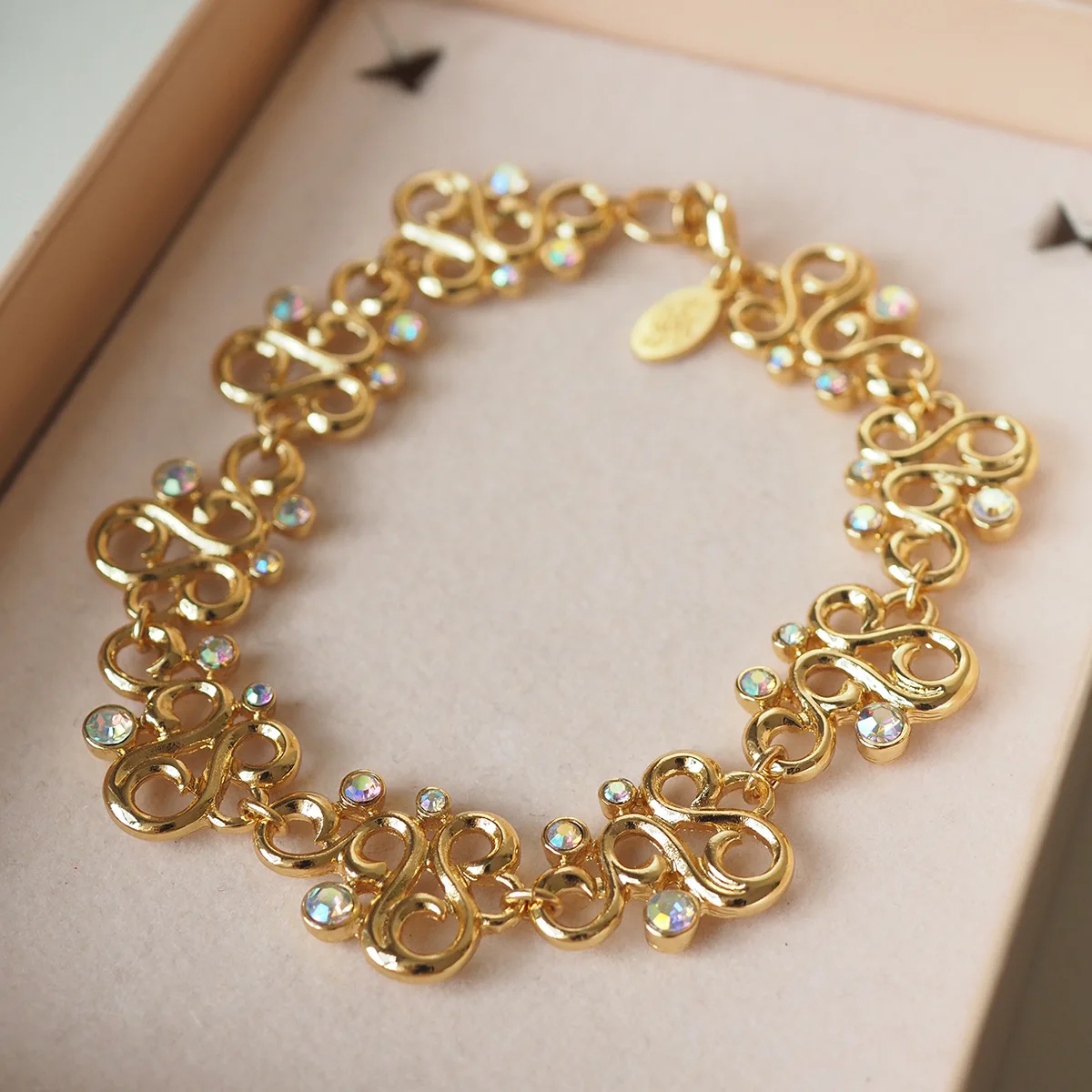 

Angel Retro Antique Designer Bracelet Fantasy Maiden