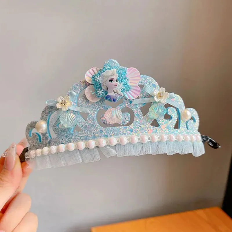 Детское платье с короной в стиле аниме Холодное сердце Sanrio аксессуары для