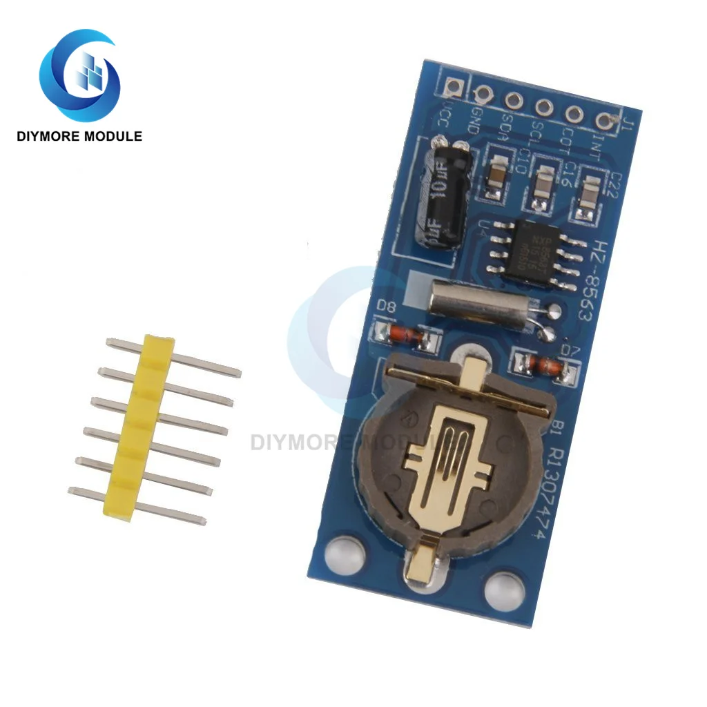 Плата модуля RTC PCF8563 PCF8563T 8563 IIC I2C с интерфейсом в режиме реального времени, лучше DS3231 AT24C32 3,3 В для Arduino