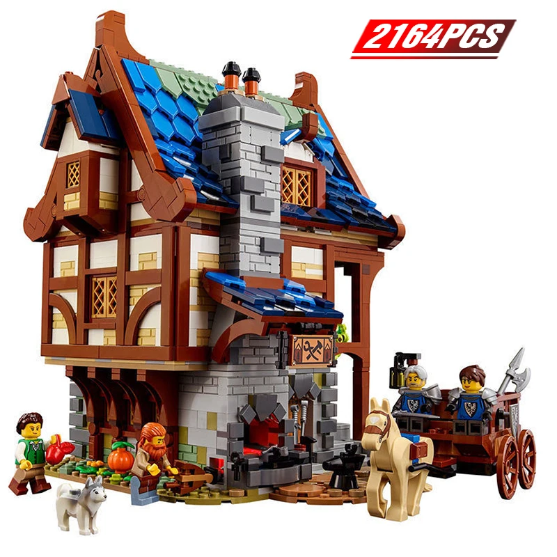 

Medieval Blacksmith 21325 Building Architecture Building Blocks Legp Ideas Famous House Bricks Toys
