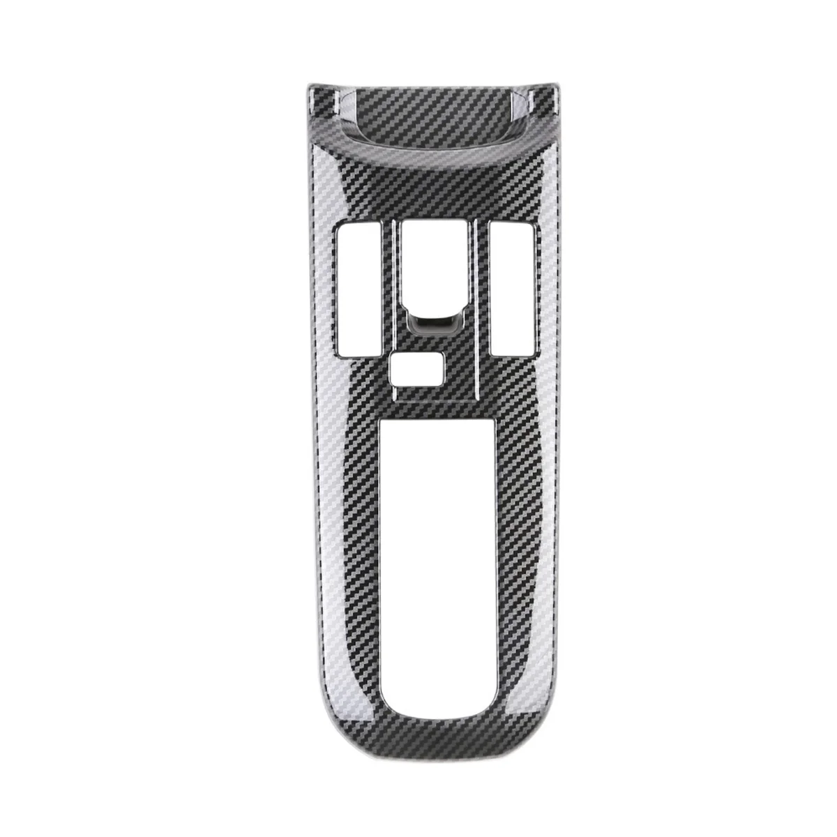 

Черная Центральная панель переключения передач из углеродного волокна для Toyota