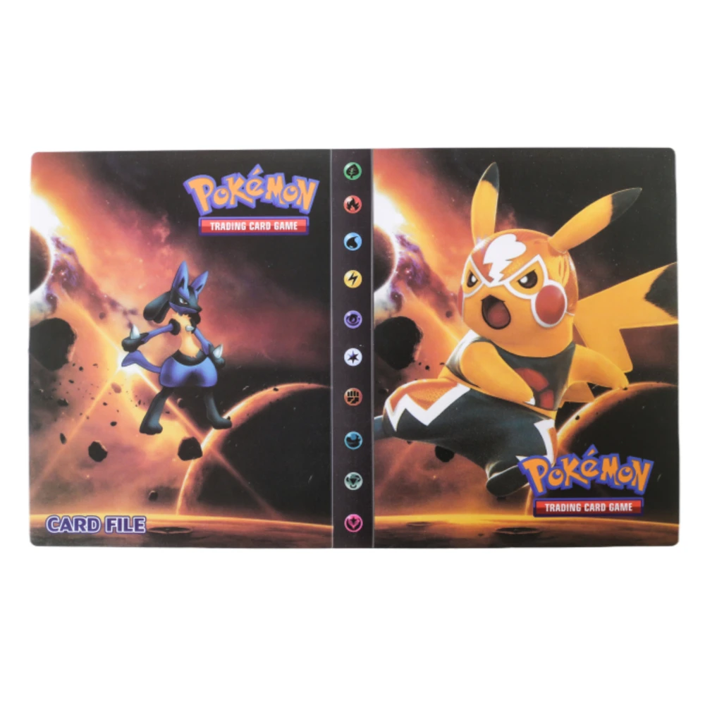 

27 Kinds of Album Pokemon TAKARA TOMY Anime New Pikachu 240 Pack Game Cards VMAX GX EX Holder Collection Folder Kids Toy Gift