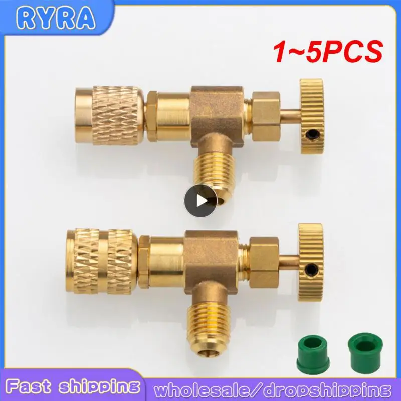

1 ~ 5 шт., РЕФРИЖЕРАТОРНЫЙ предохранительный клапан R410A R22 1/4 дюйма
