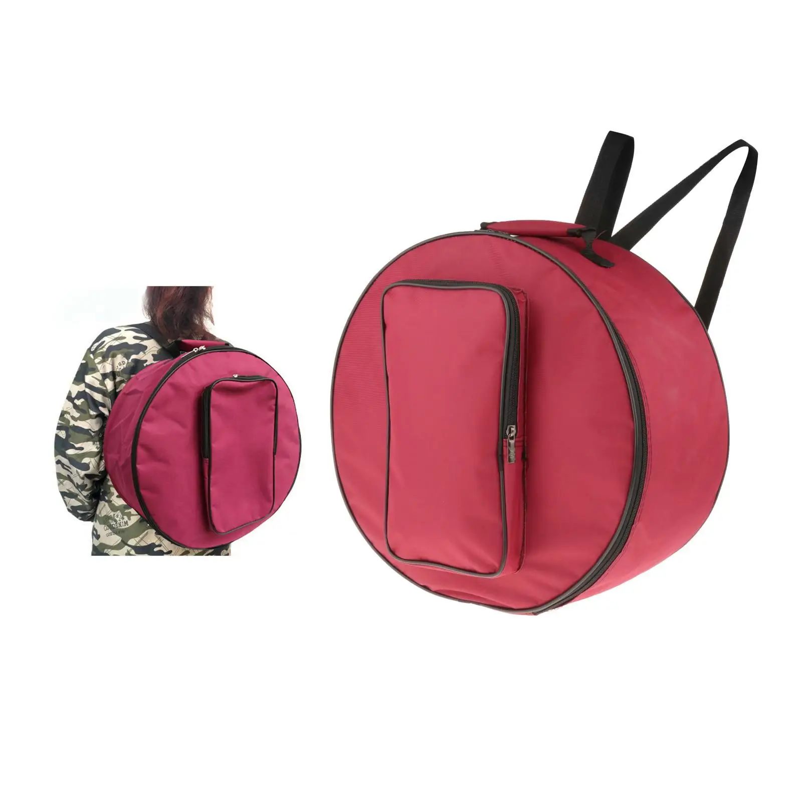 

Drum Bag, Portable Snare Drum Bag Backpack Case Instrument