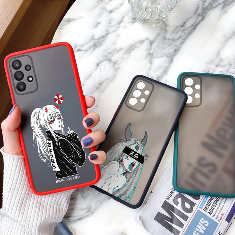 Чехол для телефона Samsung S21 Plus S24 S23 S22 S20 A53 A54 A71 A72 A73 A34 A51 A52 Gyaru Shyness аниме девочка