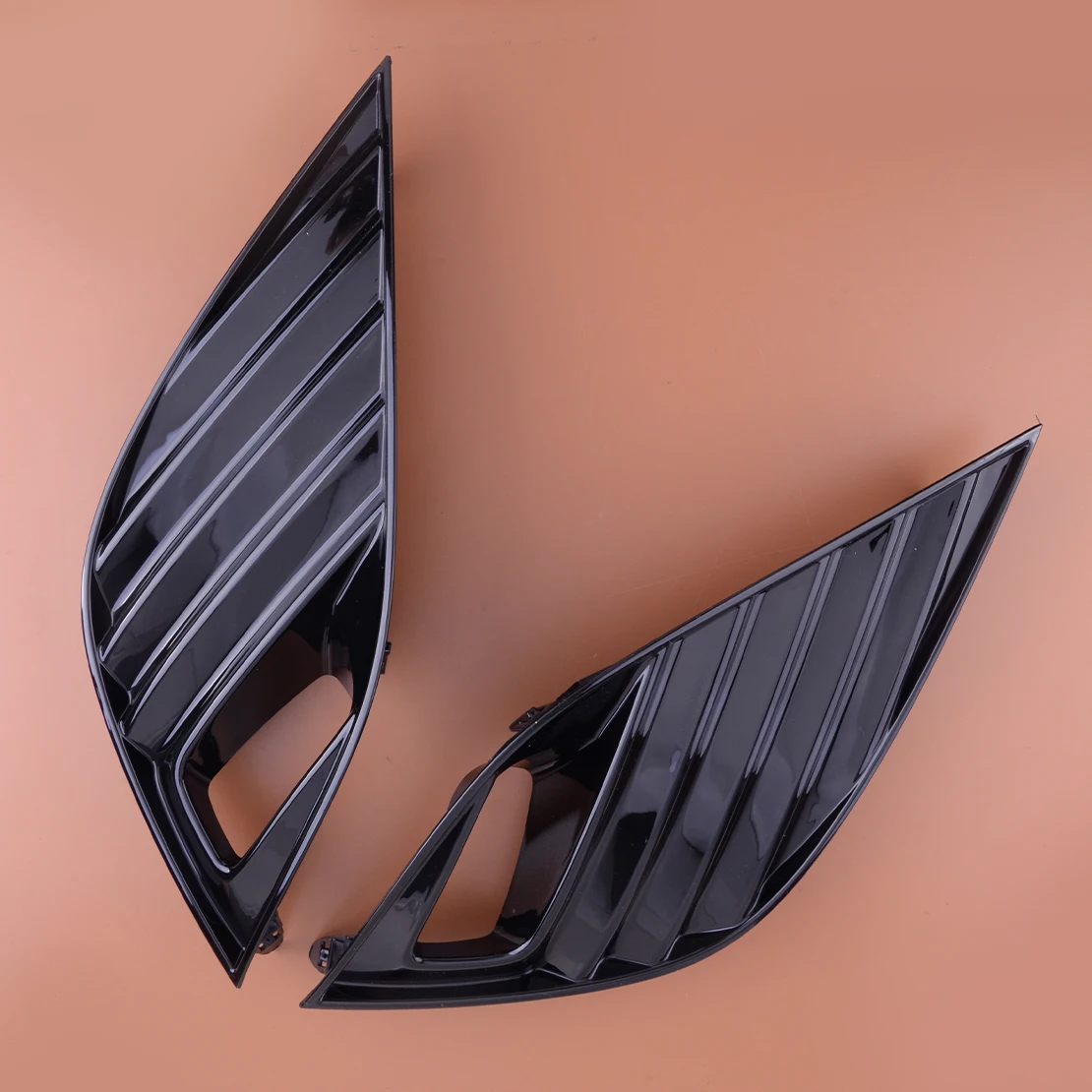 

8148206210 Car Front Left Right Fog Light Lamp Cover Grille Bumper Bezel with Hole Fit for Toyota Camry SE 2018-2020 8148106210