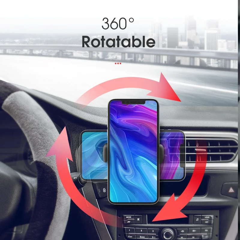 

Universal Cellphone Holder Car Air Outlet Mount Clip for Mobile Phone Holder ABS Car Mount Phone Support Interior Accessories