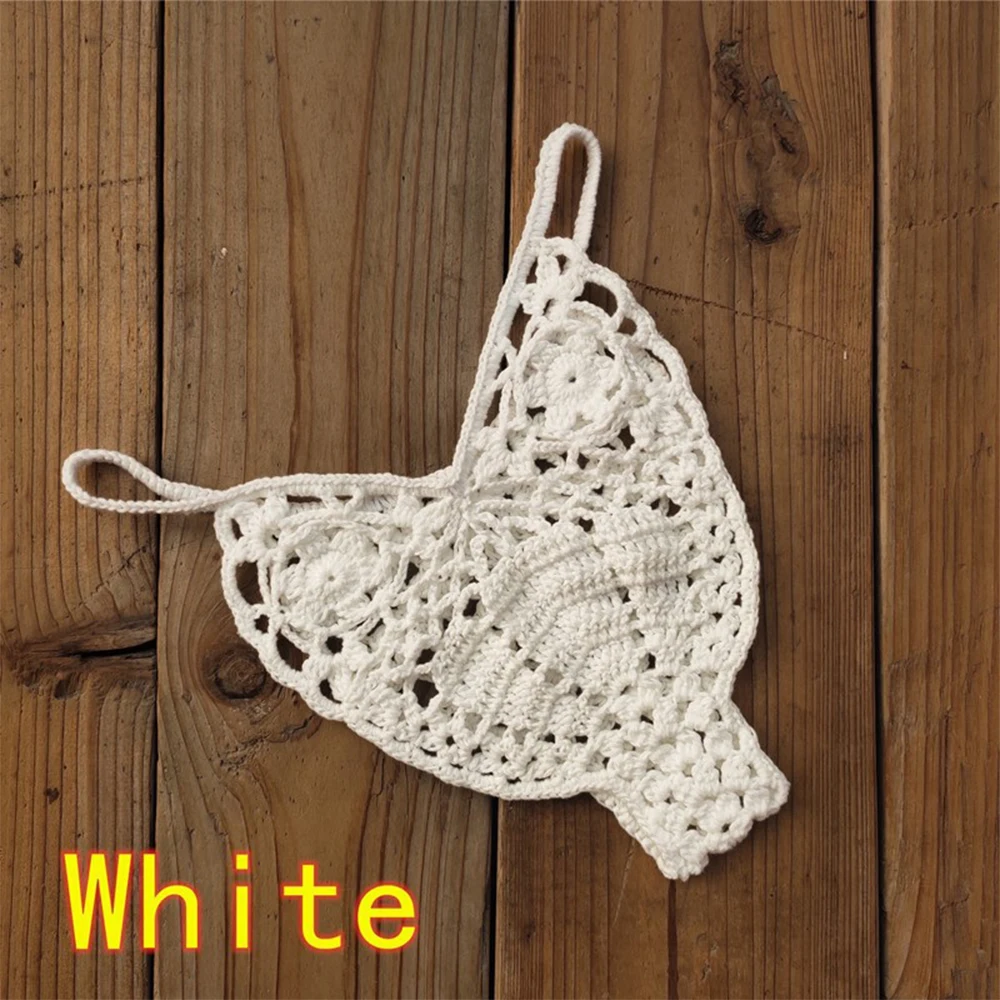 

Briefs 1* Underwear 23.6-39.4 Inch Waist Crocheted Pouch Thong Multiple Colour One Size Sexy Breathable Unisex Durable