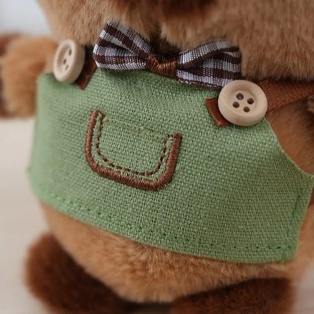 Плюшевая подвеска Cook Capybara платье забавная капибара плюшевый брелок для ключей