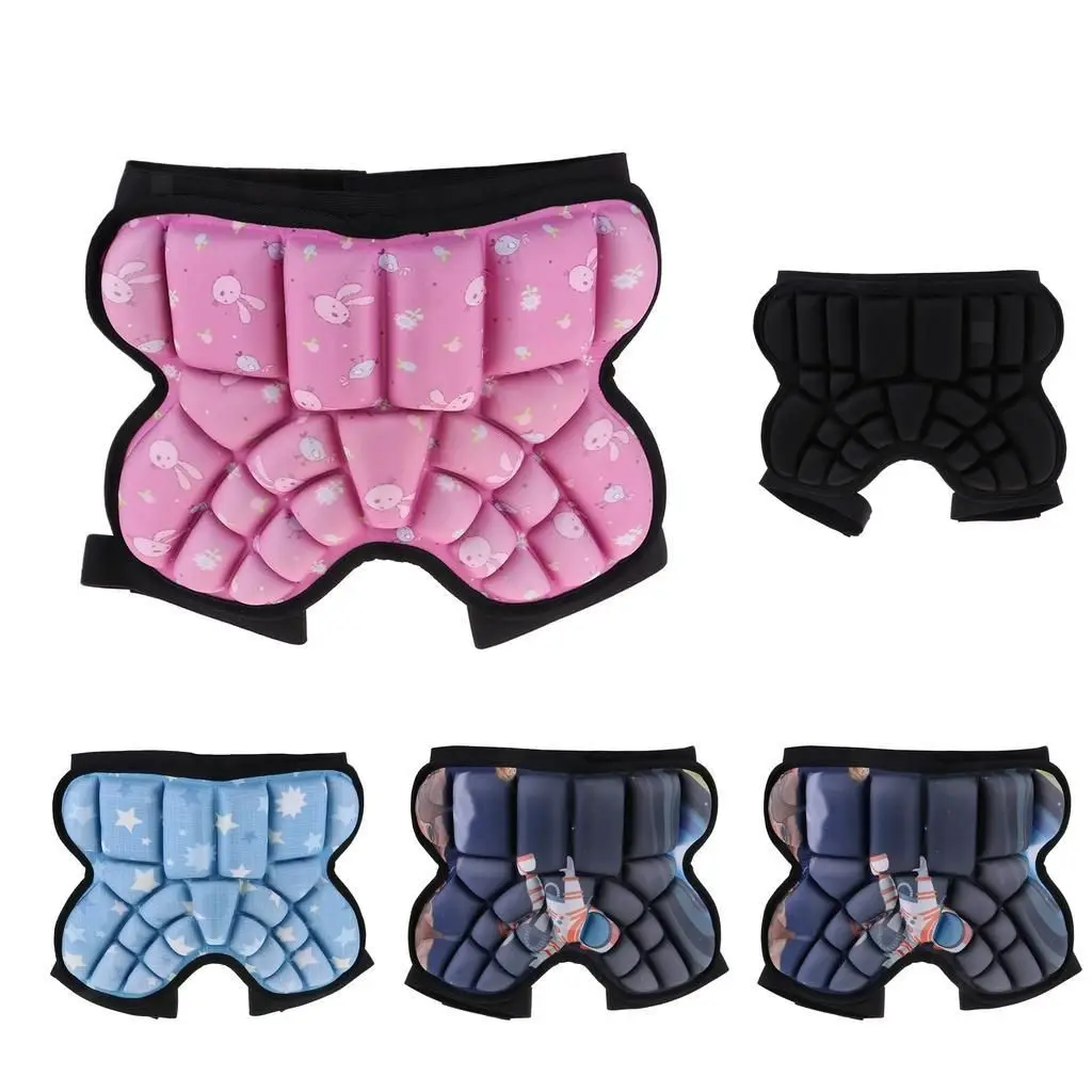 

Skateboard Soccer Hockey Roller EVA Padded Hip Protective Short Kids Butt Pad