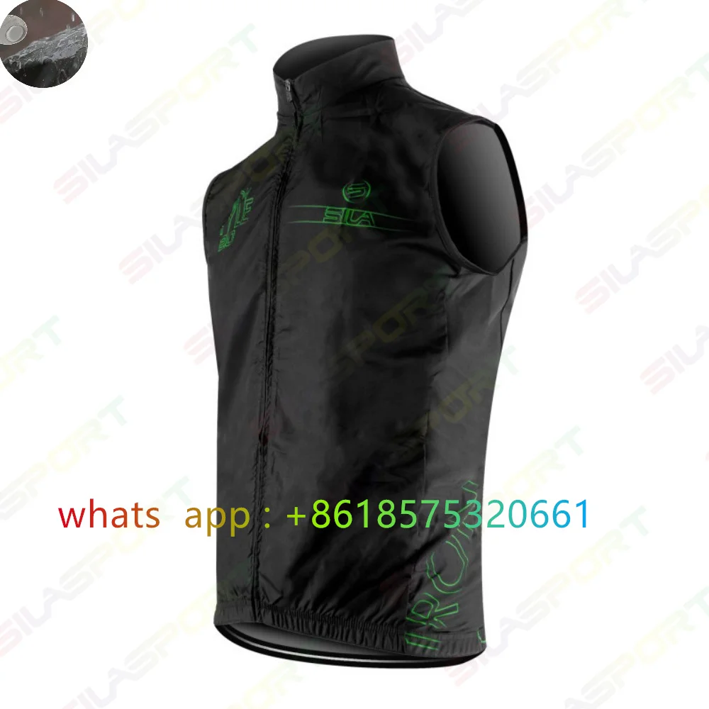 Ветрозащитный жилет SILASPORTS для мужчин и женщин безрукавка унисекс езды на