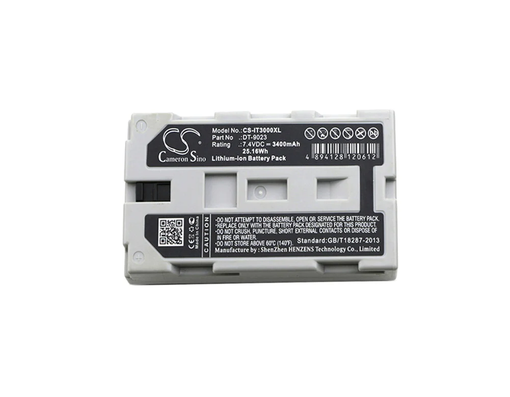

3400mA Casio IT3000, -3000,IT3100 DT-5025LAT,DT-9023,DT-9023LI,DT-9723,DT-9723LI,DT-9723LIC