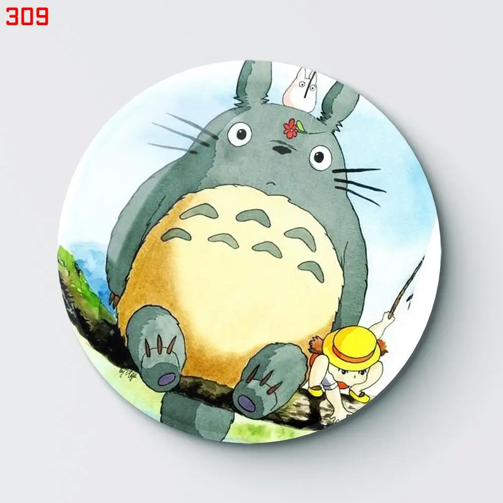 

Брошь на пуговицы TOTORO 00309, булавка, аксессуары для ювелирных изделий, модная брошь на заказ, значки на лацкан