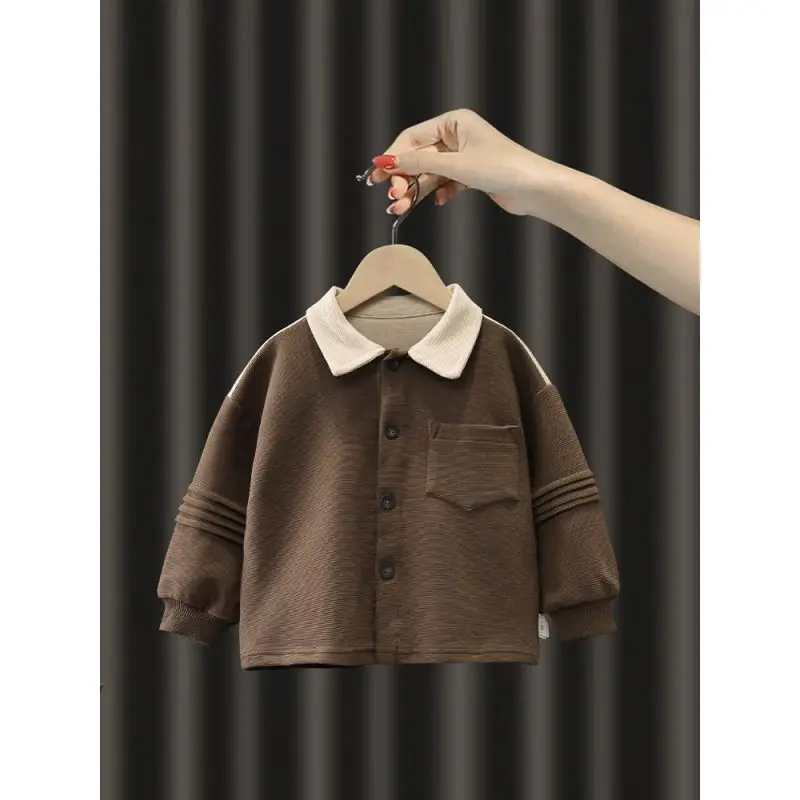 Boys' Suit 2022 Spring and Autumn New Children's Autumn Clothing Children's Autumn Leisure Coat Two-Piece Set