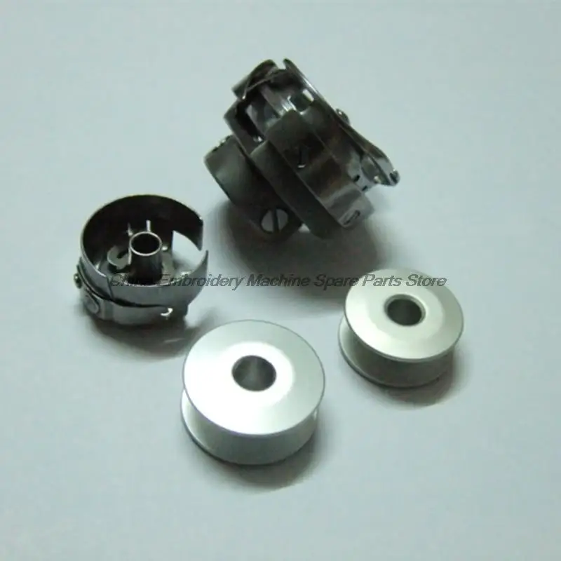 Guangfeng 1 6 раз емкость поворотный челнок крючок шт. чехол для шпульки 2 бобина