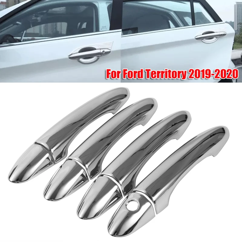 

4pcs/set Car Exterior Door Handle Covers for Ford Territory 2019-2020