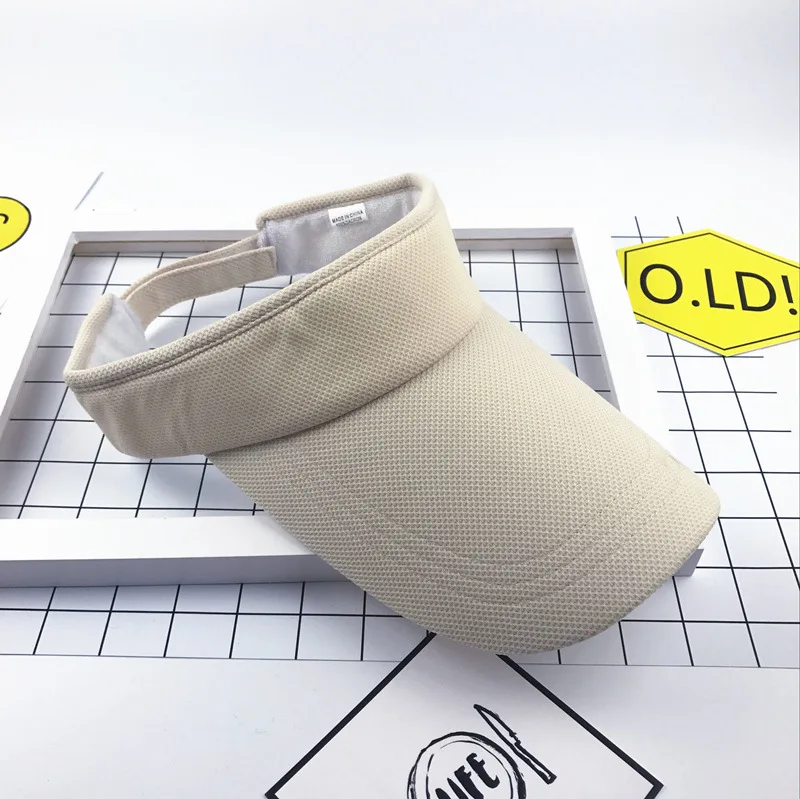 

2022 New Spring New Visor Hat Summer Women's Golf Sun Hat Baseball Caps Adjustable Size Top Empty Tennis Running Sunscreen
