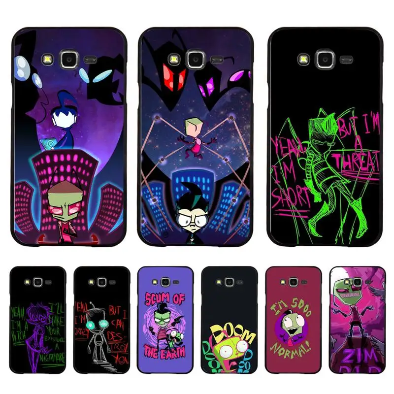 

Cartoon Invader Zim Phone Case for Samsung A51 A30s A52 A71 A12 for Huawei Honor 10i for OPPO vivo Y11 cover