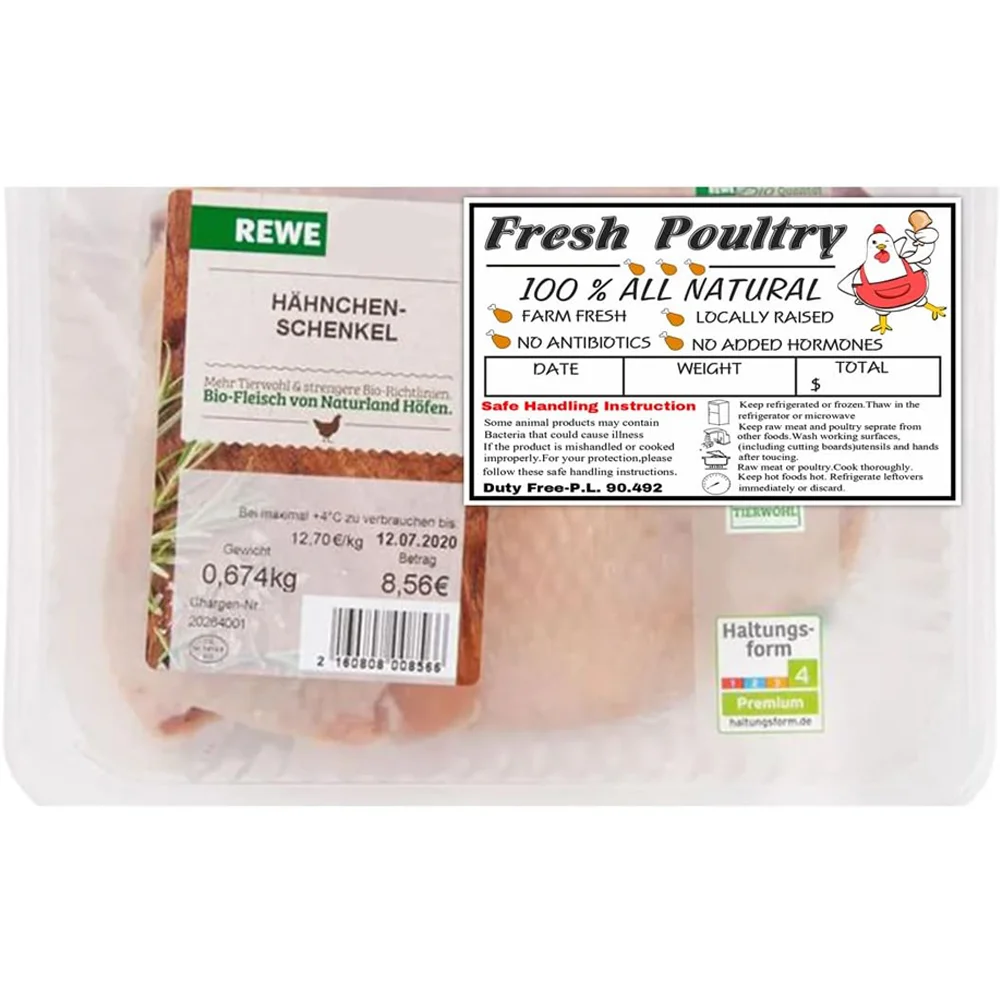 Рисунок 5 - этикетки для морозильной камеры