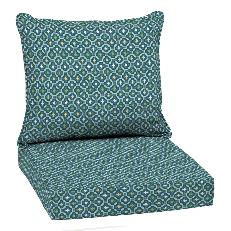 

Outdoor Deep Seating Cushion Set 24 x 22, Alana Tile