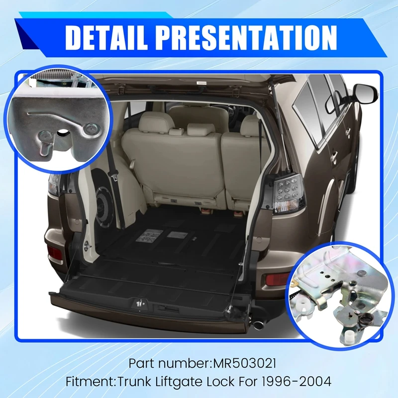 MR 503021 Замок багажника автомобиля защелка привода замок задней двери задняя дверь
