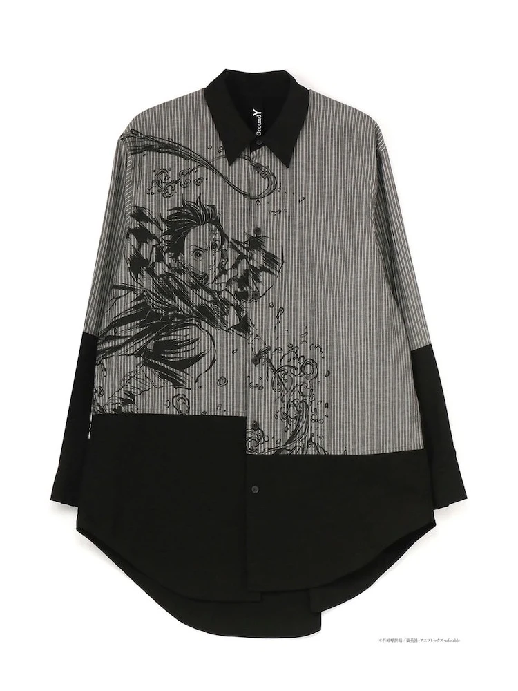 Рубашка yohji yamamoto унисекс