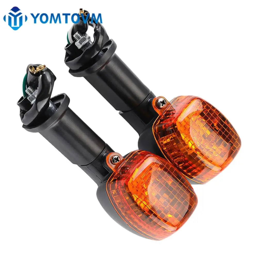 

2Pcs Motorcycle Front Rear Turn Signal Lights Indicator Lamp Tail Light For KAWASAKI NINJA ZX6R ZX7R ZX9R ZX10R ZX12R ZX 6/7/RR