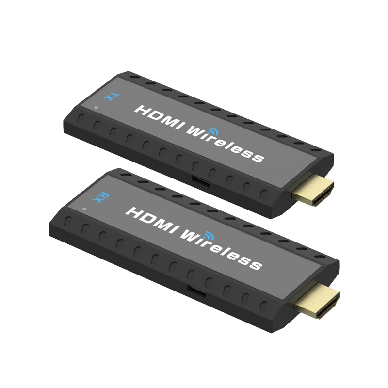 

Wireless HDMI-Compatible 50m Transmitter and Receiver Kit Full HD 30Hz 5GHz Display Dongle Plug and Play Streaming Laptop