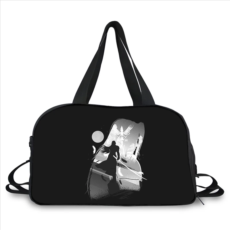 Final Fantasy Sephiroth 3D printing fashion trend portable large capacity multi function messenger bag travel bag