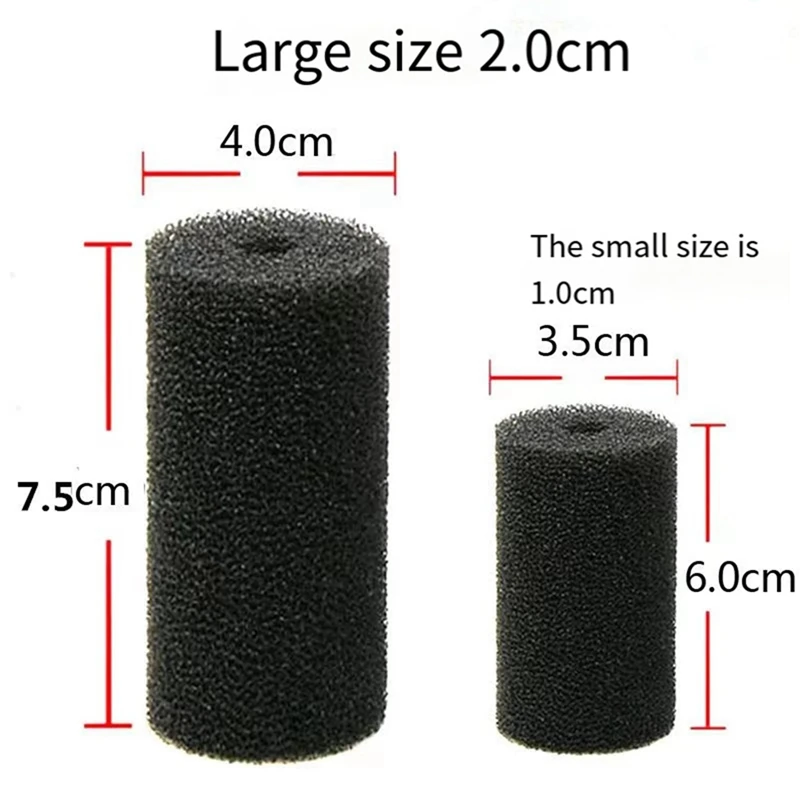 Апертура аквариум фильтр всасывание Защита рта хлопковая крышка кристалл